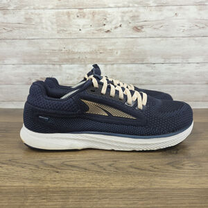 Altra Womens Escalante 3 Navy Blue Coral Road Running Shoes Size 8.5 No Insoles